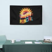 校長になる新学期だ 横断幕 (トレードショー)