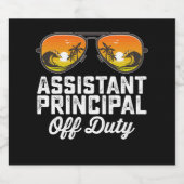 校長の休学の助手 ビールラベル (シングルラベル)