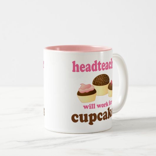 校長の(おもしろいな)ギフト ツートーンマグカップ (正面右)