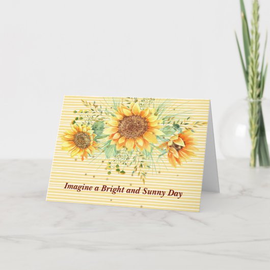 校長へのお祝い カード (正面)