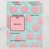 校長カスタマイズTo Doリスト (正面/裏面)