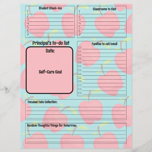 校長カスタマイズTo Doリスト (正面)