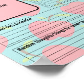 校長カスタマイズTo Doリスト ポスター (角)