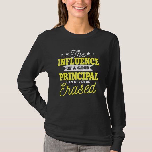 校長先生インストラクター学校長 Tシャツ (正面)