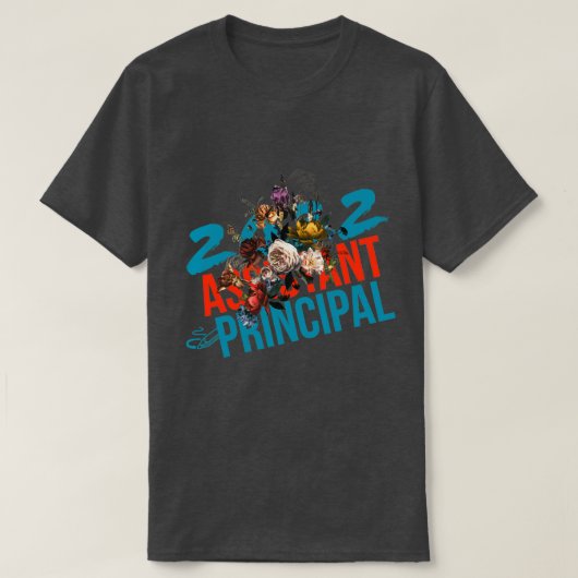 校長国際的補 Tシャツ (デザイン正面)
