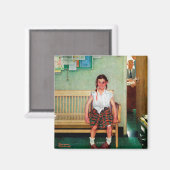 校長室の外 マグネット (正面/裏面)