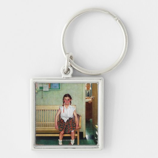 校長室外又は更衣 キーホルダー (正面)