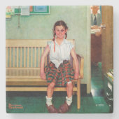 校長室外又は更衣 ストーンコースター (正面)