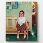 校長室外又は更衣 フォトプラーク (正面)