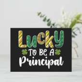 校長時代には幸運だったセント・パトリックの日 招待状 (スタンド正面)