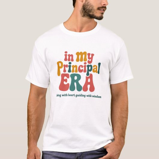 校長時代の校長へのギフト 帰校 Tシャツ (正面)