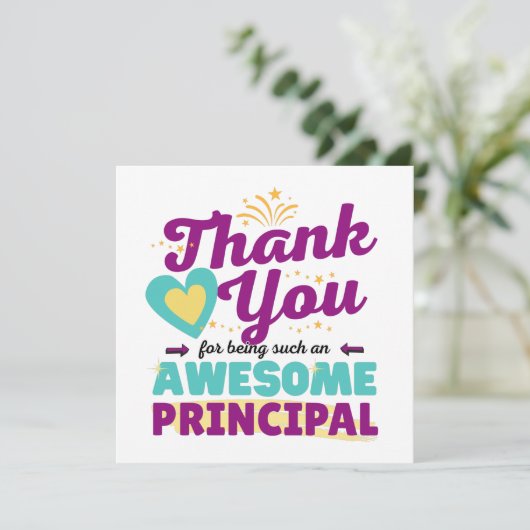 校長素晴らしありがとう校長 カード (スタンド正面)