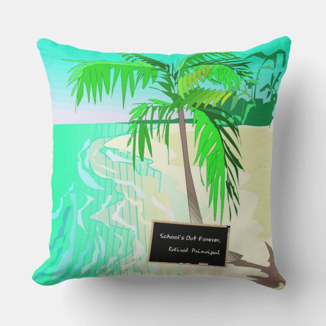 校長退職した校は永遠に卒業している アウトドアクッション (正面)