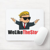 株が好きだ マウスパッド (マウス)