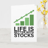 株では生活が好い カード (黄色い花)