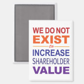 株主の為に存ぜぬ マグネット (正面/裏面)