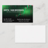 株価チャート | 投資 名刺 (正面/裏面)