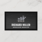 株価チャート | 財務 名刺 (正面)