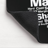 株価投資者贈与 マウスパッド (コーナー)