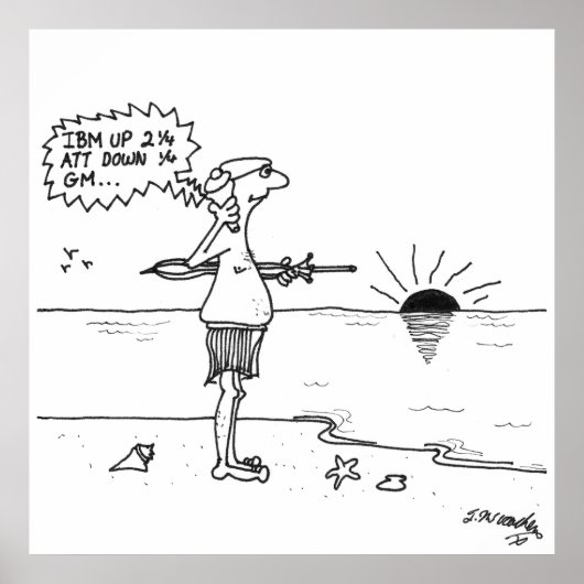 株価漫画4013 ポスター (正面)