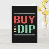 株価買はDip Bear Bull Trading Trader カード (黄色い花)