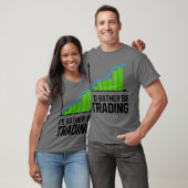 株取引してる方がよかった Tシャツ (ユニセックス)