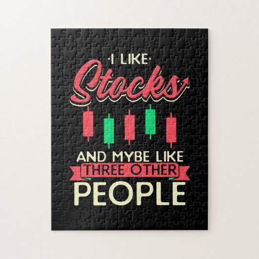 株式が好きな投資家 ジグソーパズル (縦)