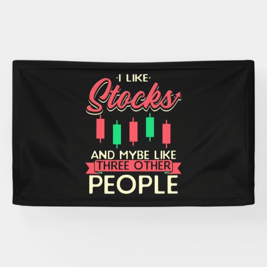 株式が好きな投資家 横断幕 (横)