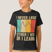 株式カッコいいトレーディング女子男性へ株式市場愛 Tシャツ (正面)