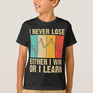 株式カッコいいトレーディング女子男性へ株式市場愛 Tシャツ