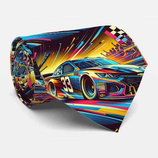 株式カラフルカーレース1 ネクタイ (ロール)