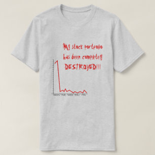 株式ポートフォリオの破棄 Tシャツ