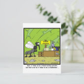 株式仲買人 ポストカード (スタンド正面)