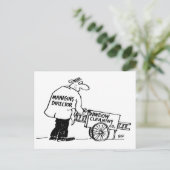 株式会社ウインドウクリーニングの代表取締役 ポストカード (スタンド正面)