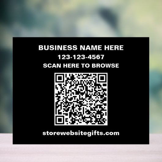 株式会社マーケティングQRコードの推進 アクリルサイン (ニュートラル)