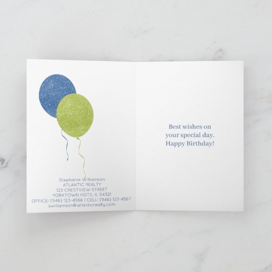 株式会社誕生日 カード (内部)