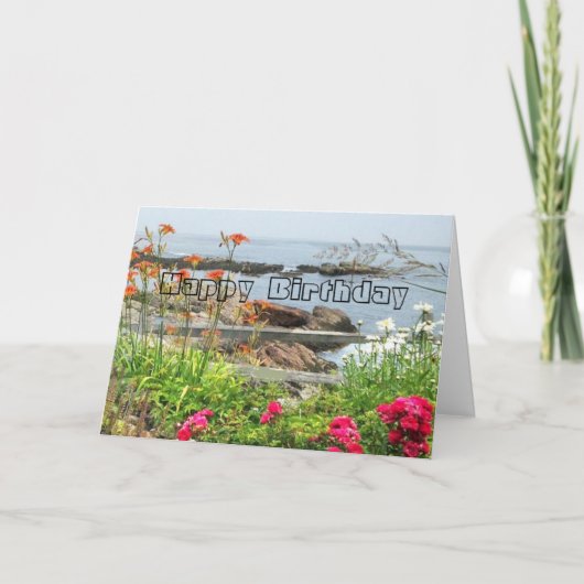 株式会社誕生日 シーズンカード (正面)