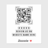 株式会社 |米国のQRコードスキャンの確認 シール (シート)