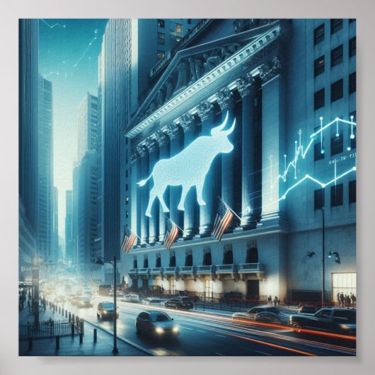 株式取引ポスター ポスター (正面)