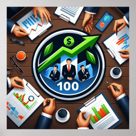 株式取引ポスター ポスター (正面)