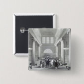 株式取引所 缶バッジ (正面&裏面)