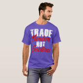 株式売買投資取引番号 Tシャツ (正面フル)