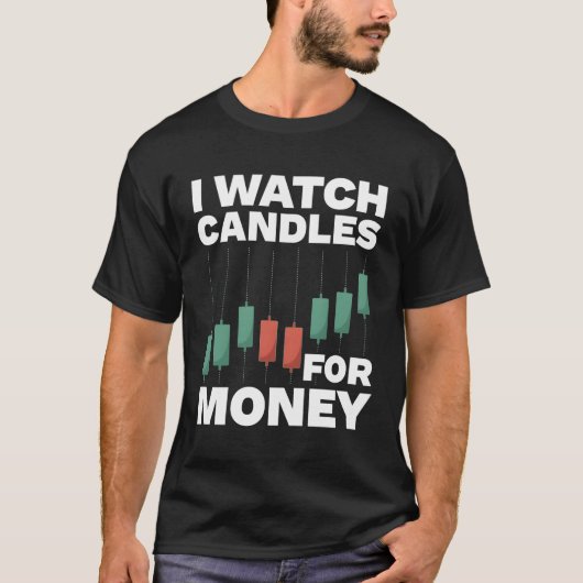 株式売買業者 Tシャツ (正面)