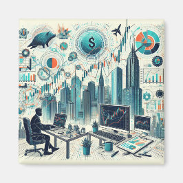 株式売買用磁石 マグネット