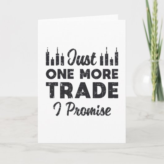 株式市場がもう一つ売り込みを約束 カード (正面)