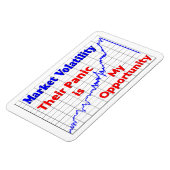 株式市場の取引のパニックの機会 マグネット (左側)