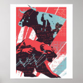 株式市場の強気のクマのポスター ポスター (正面)