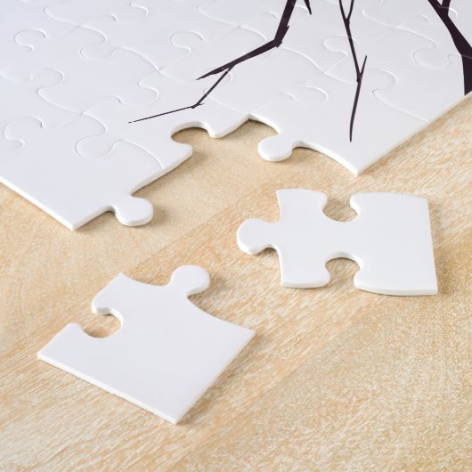 株式市場の闘牛とクマの取引 ジグソーパズル (側面)