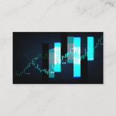 株式市場グラフ | QRコード 名刺 (裏面)