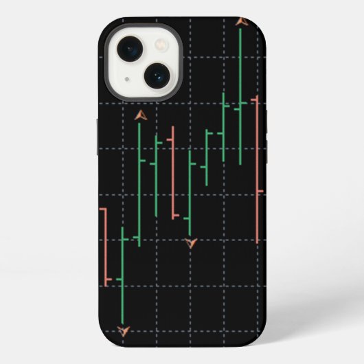 株式市場コンセプト iPhoneケース (裏面)